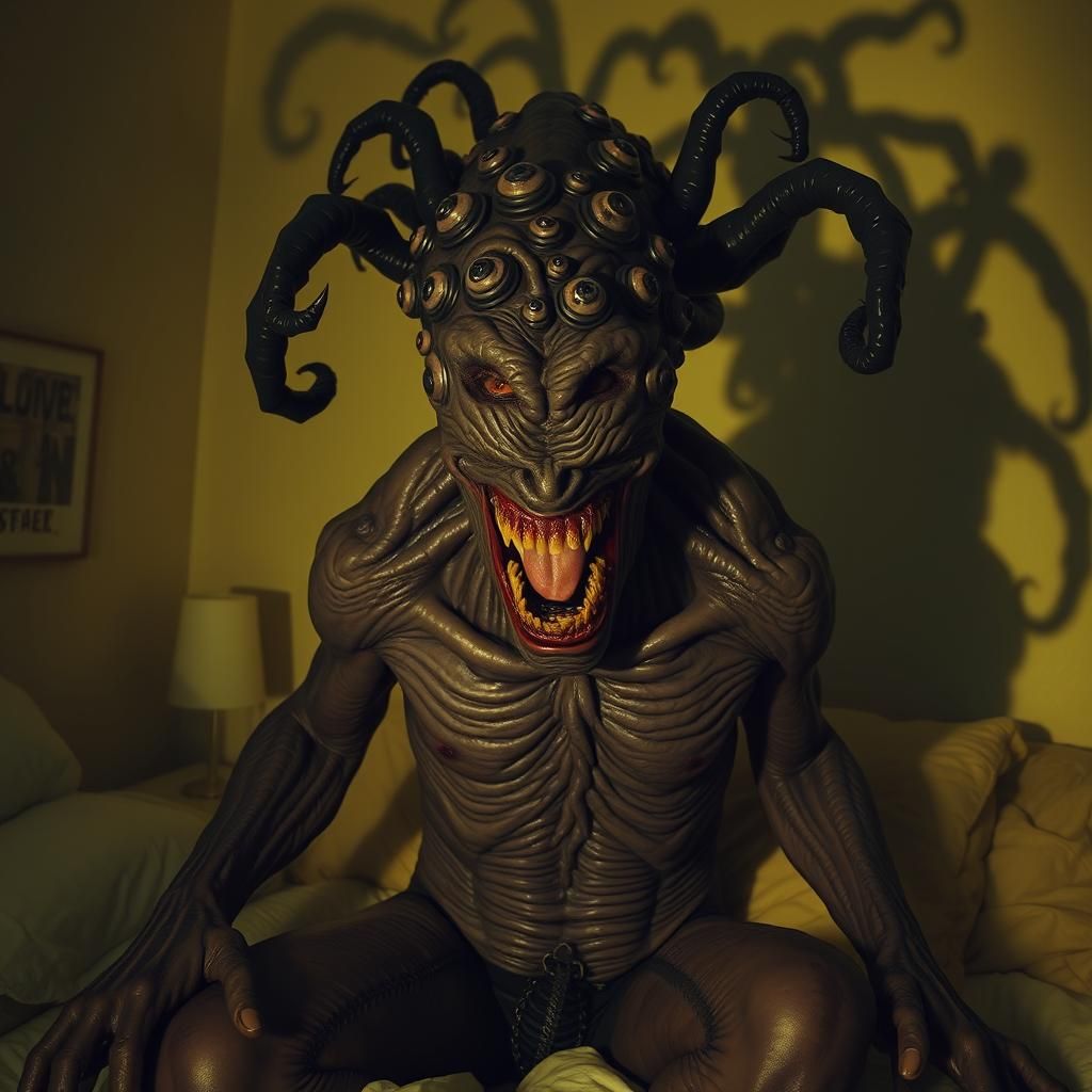 Terrifying Transformation into a Grotesque Monster