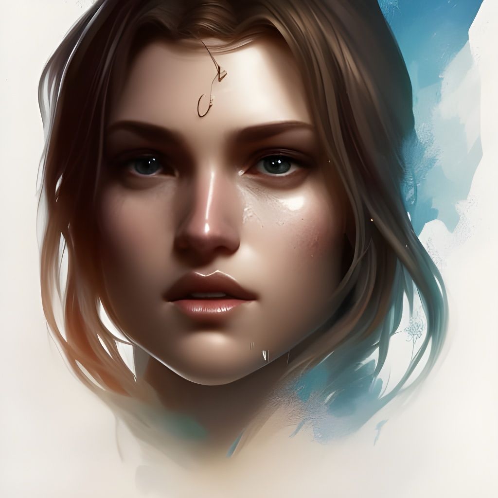 Detailed Spirit Guide Portrait with Dynamic Lighting