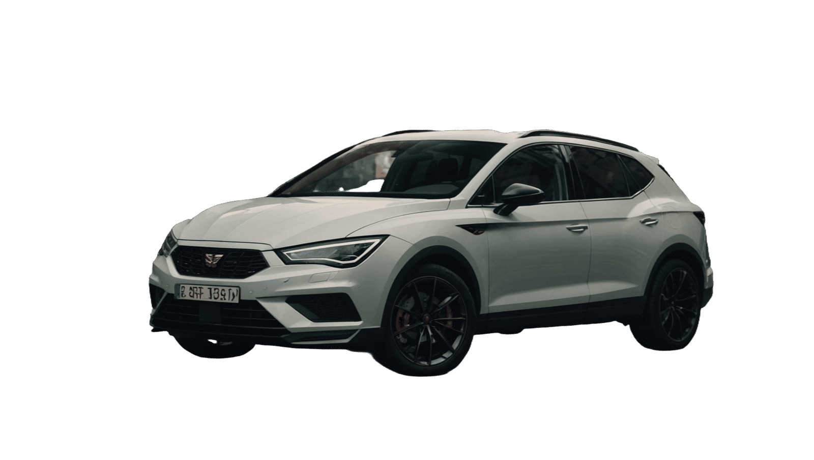 Dramatic Cinematic Film Still of a Cupra Car