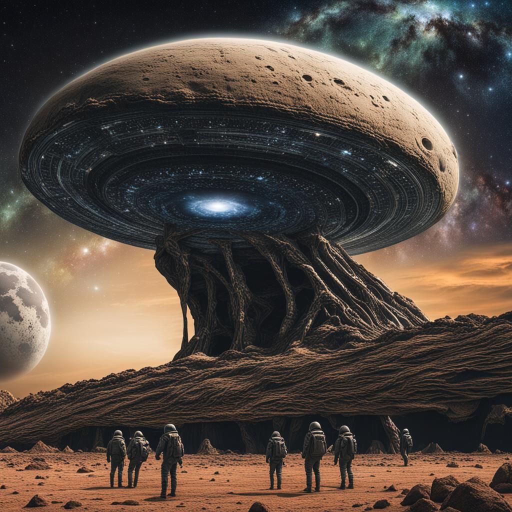 Cosmic Alien Anomalies in Deep Space