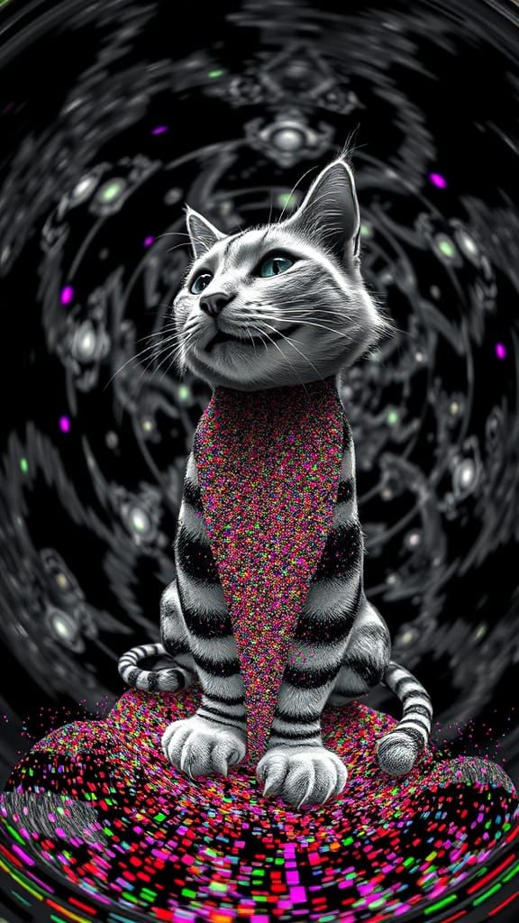 One one trip far out of space and time the Cheshire Cat pick...