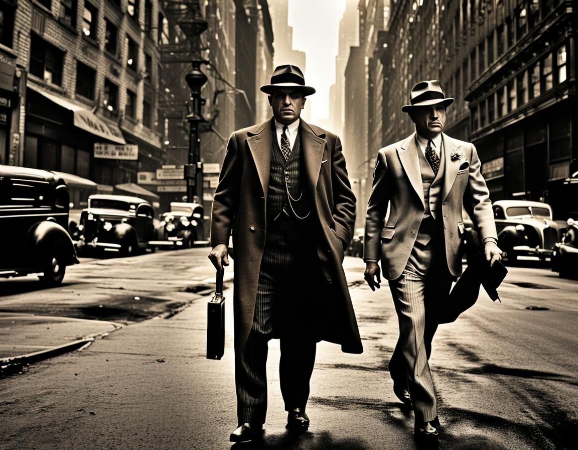 Al Capone and James Bond in New York