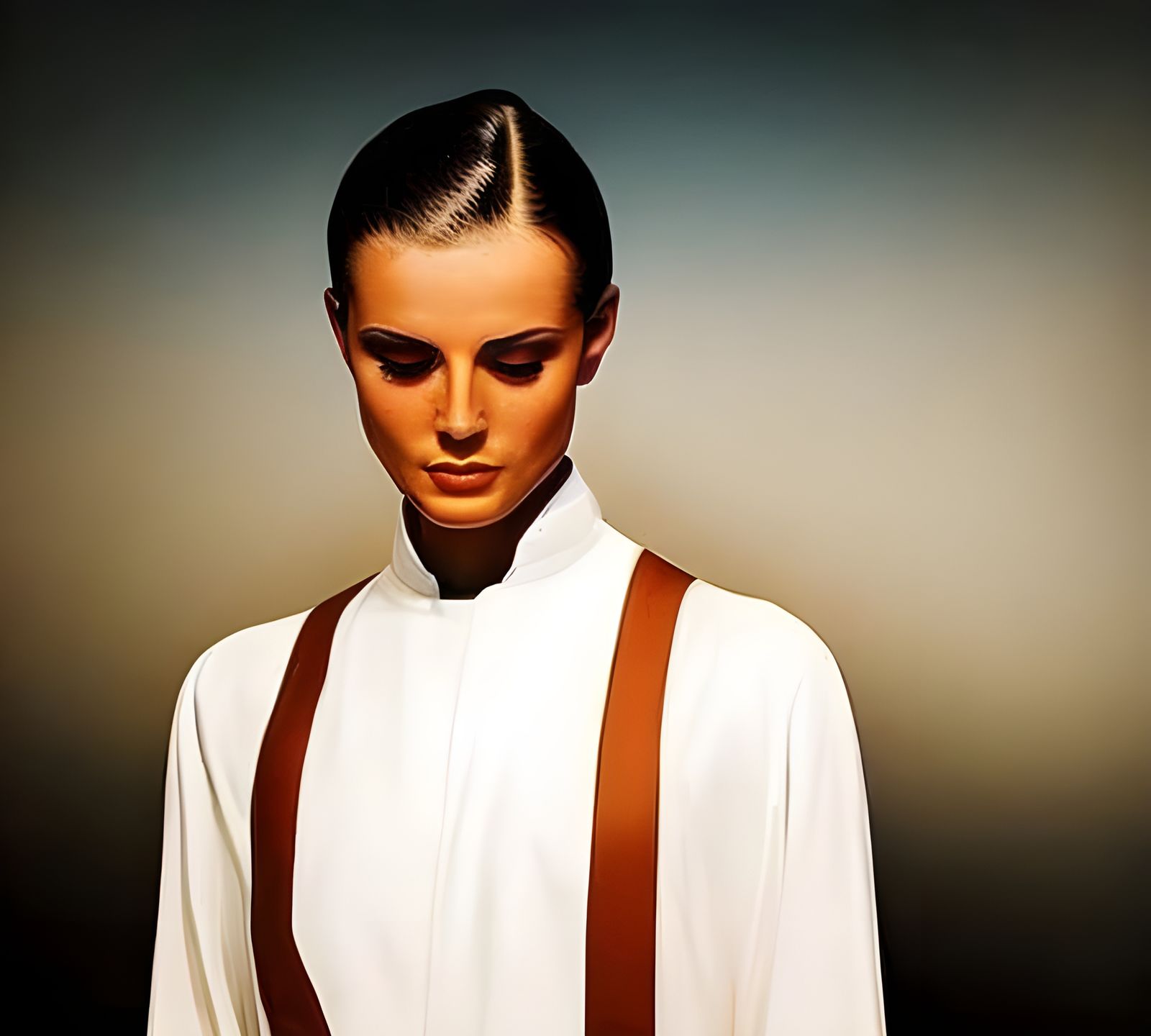 Dreamy Abstract Art with Magical Particles and Soft Light