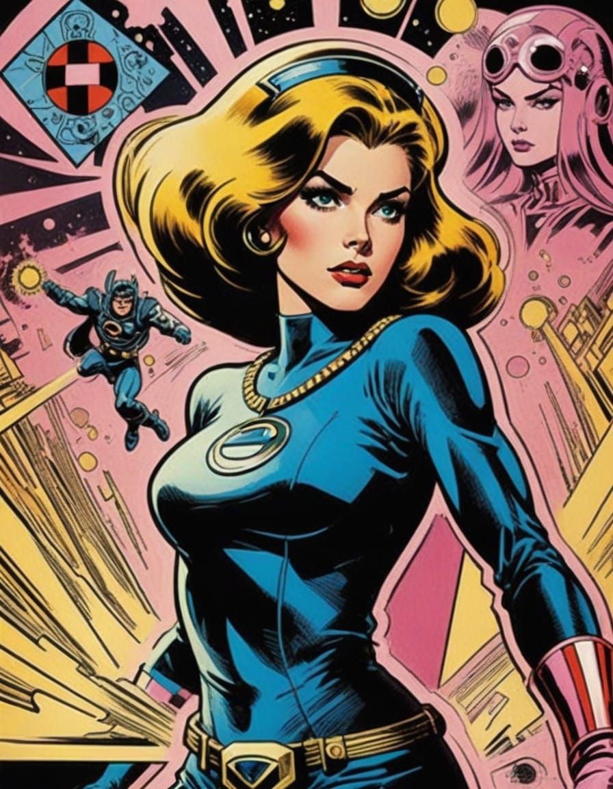 Comic Book Style Art