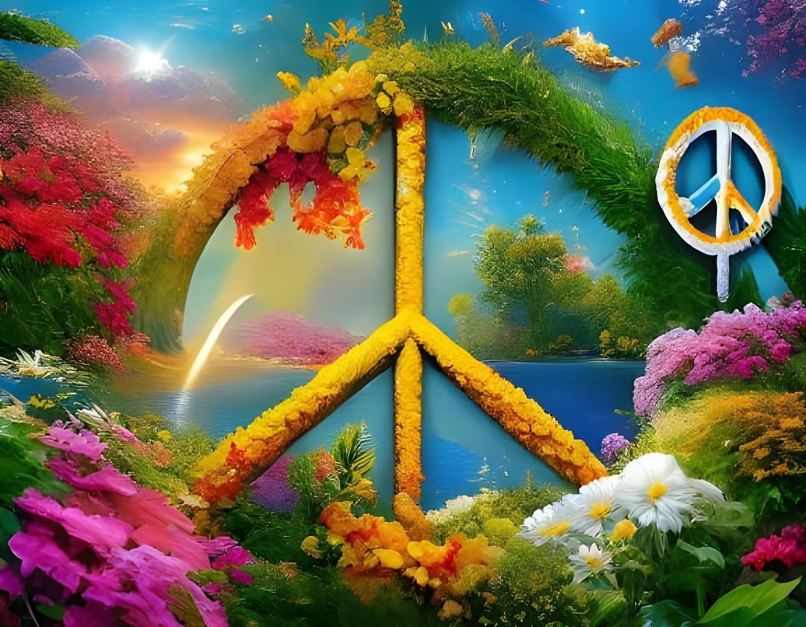 Peaceful Impasto Scene with Coherent Obscurity