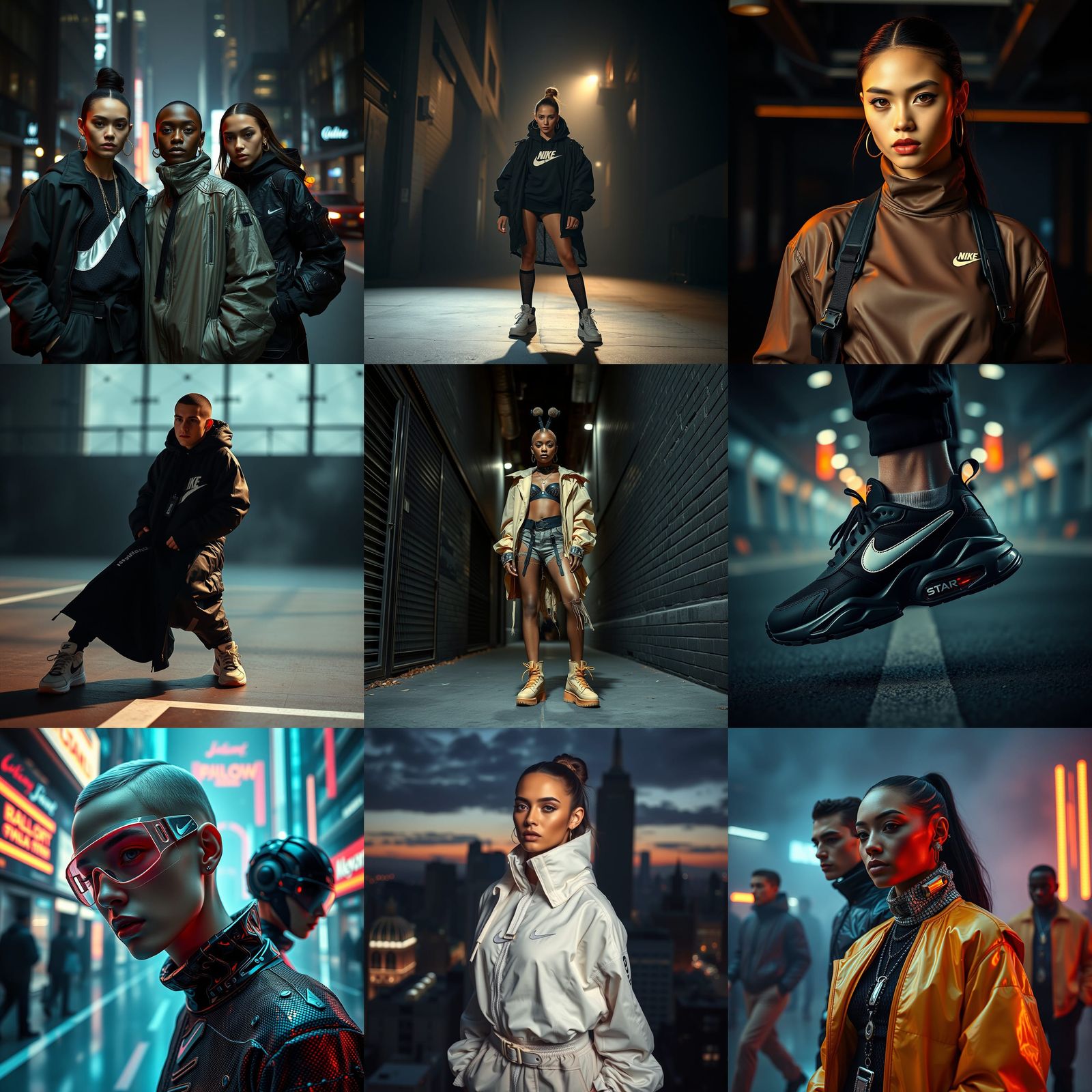 Nike and Balenciaga Fashion Collaboration in HDR