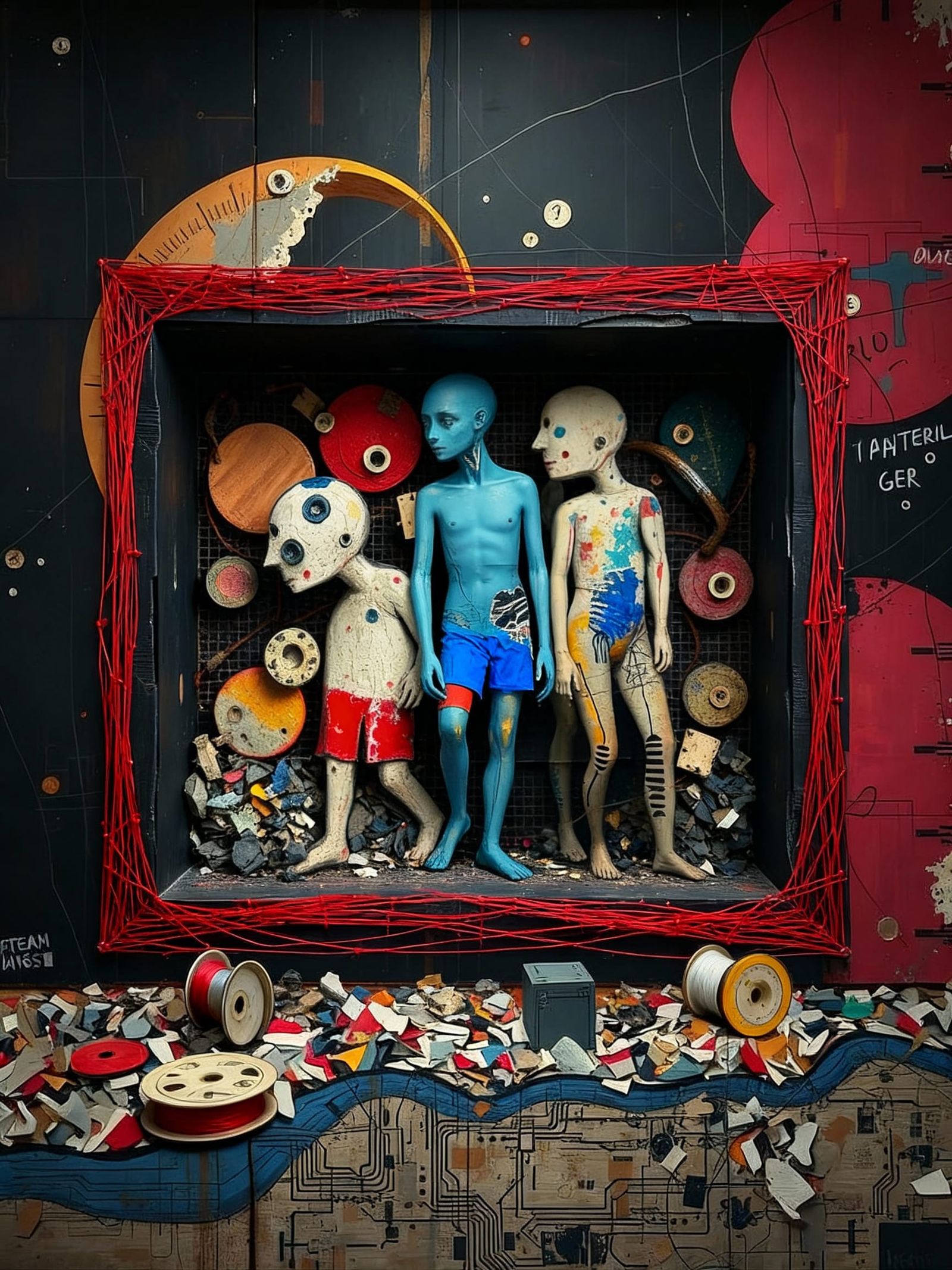 Puzzling Strangeness From Combined Oddities