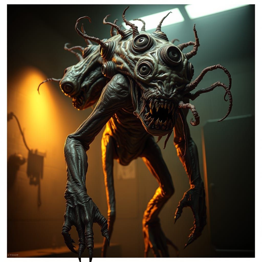 Eldritch Abomination in Dark Laboratory