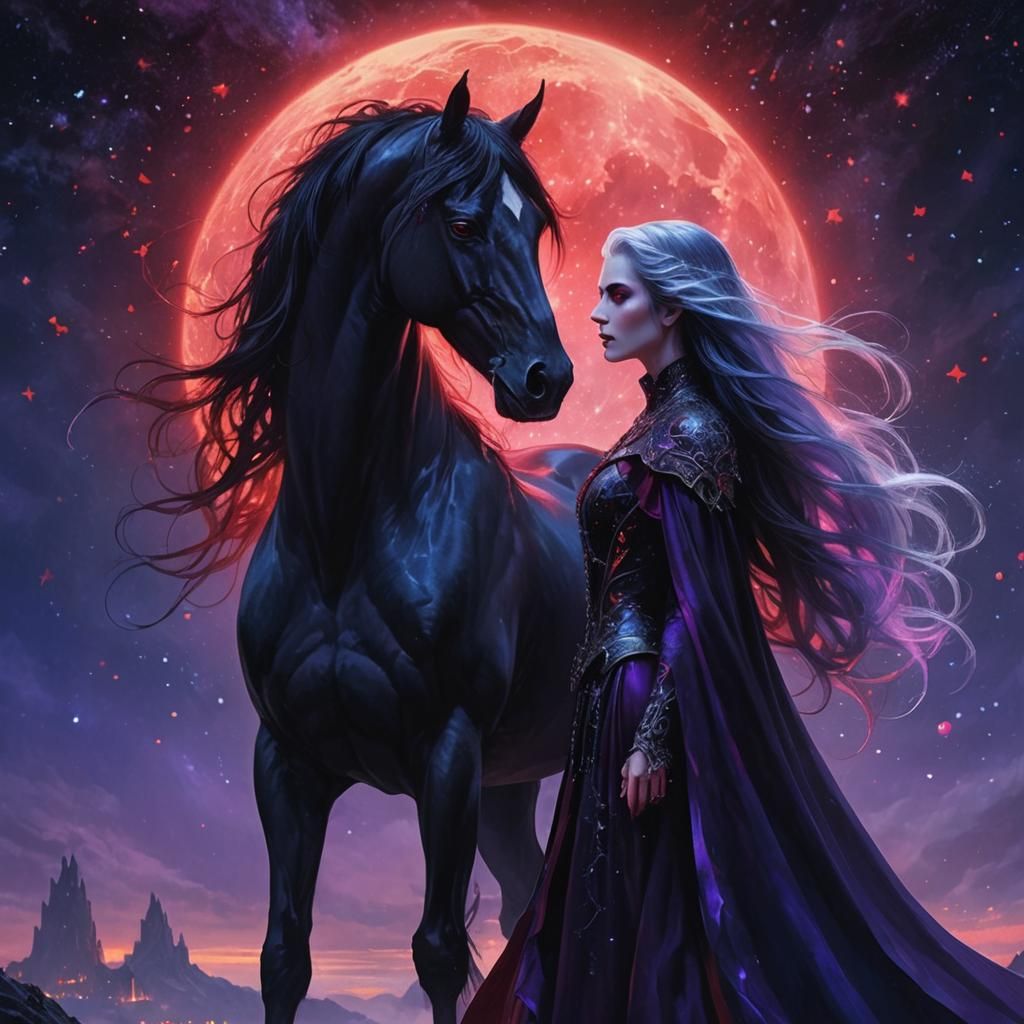 Vampire and horse 20