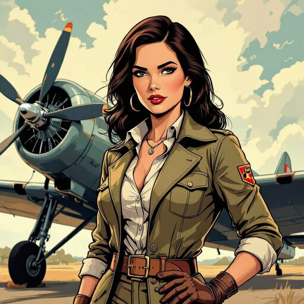 Athena Voltaire as G.I. Joe Classified Action Figure