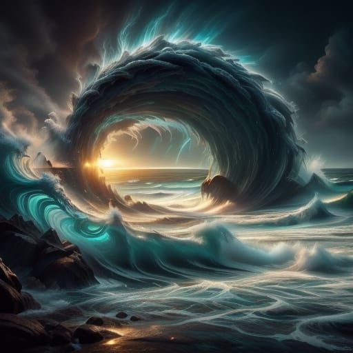 Cyberpunk Ballet Dancer in Hyper-Realistic Digital Art