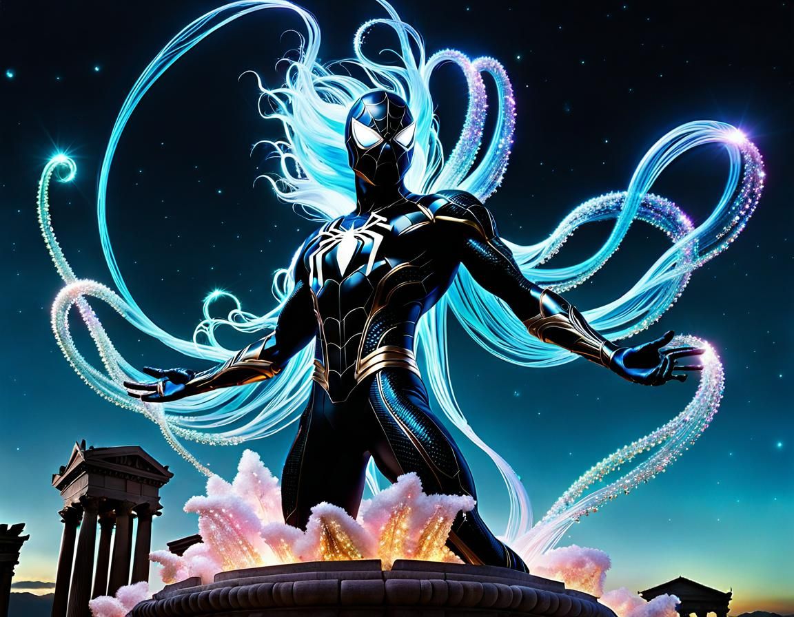 The Inside-out Spider-man Black Suit, known as, The Symbiote Costume