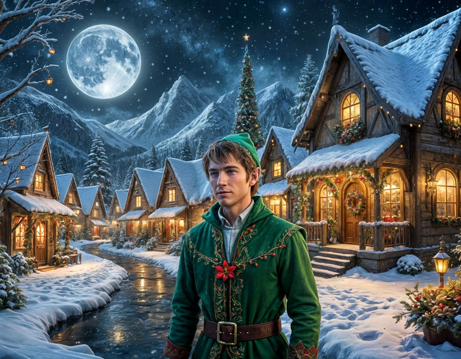 The Elf's Festive Village