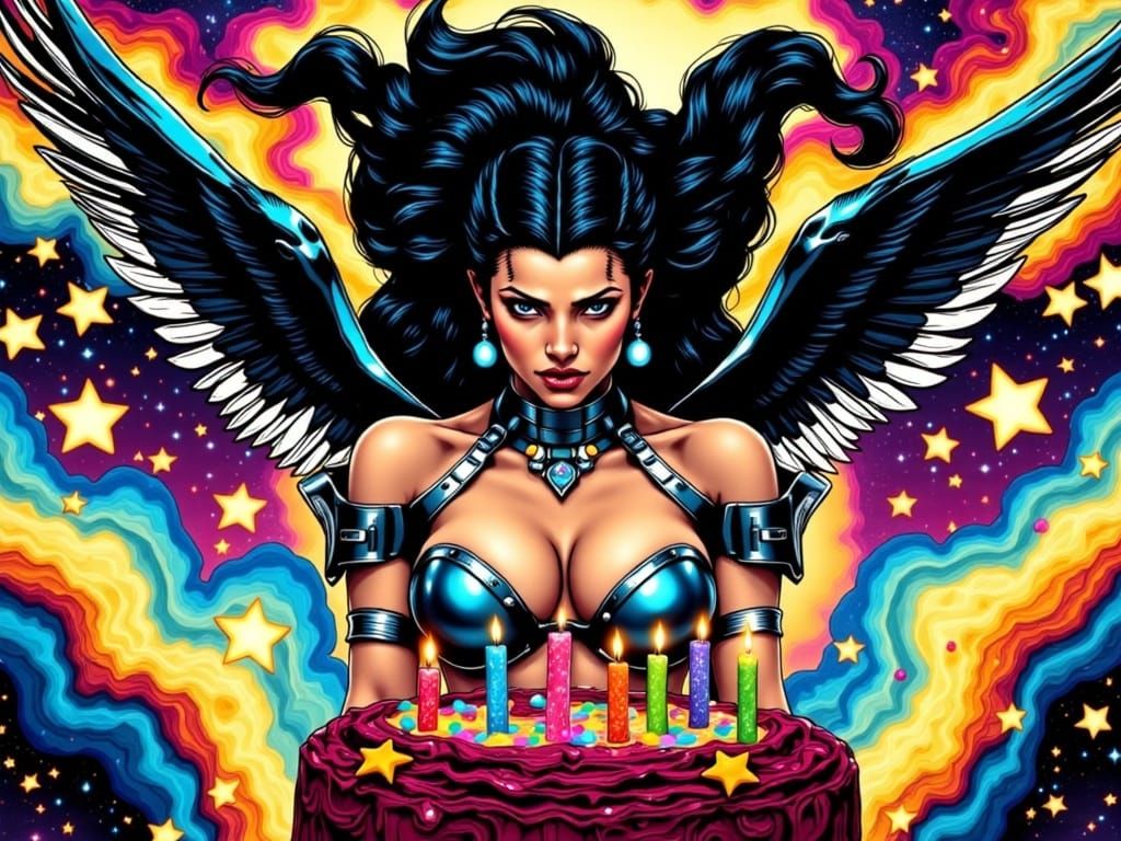 Graphic Novel Princess Leia Emerges from Vibrant Birthday Ca...