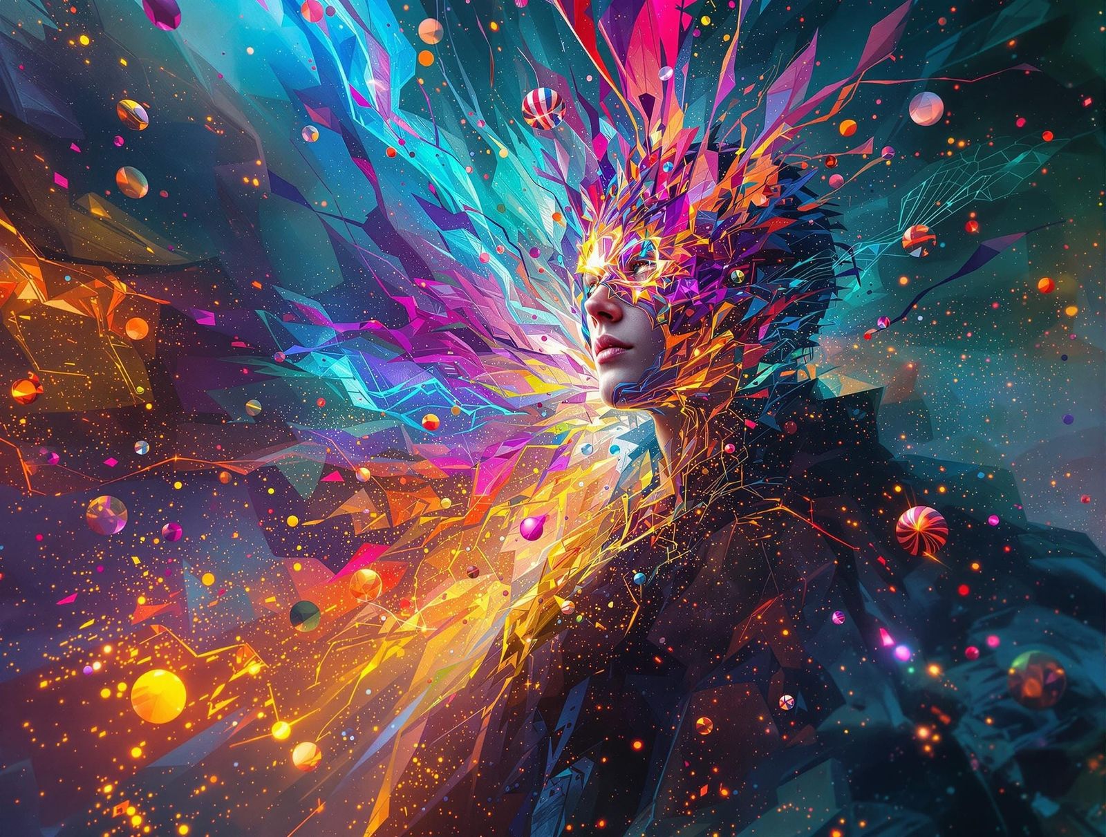 Quantum Teleportation Between Surreal Worlds