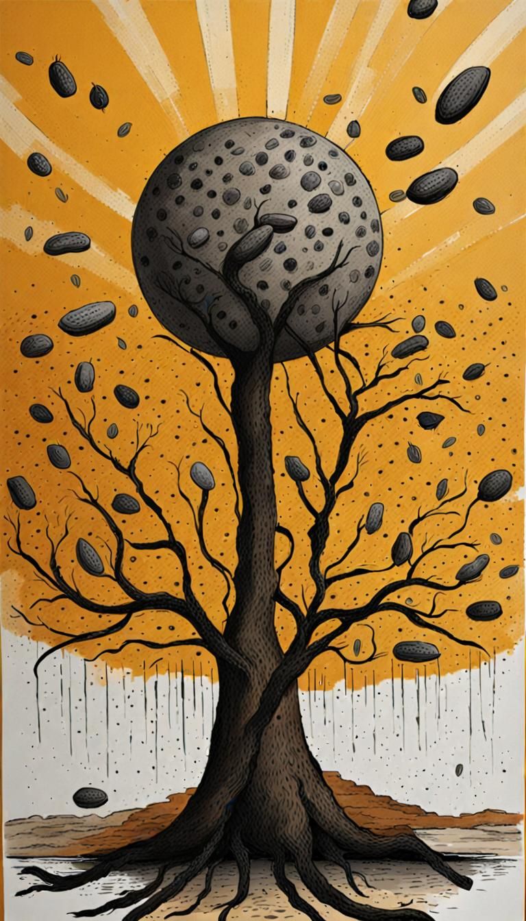 Cosmic Fruiting Body: Universe as Abstract Art