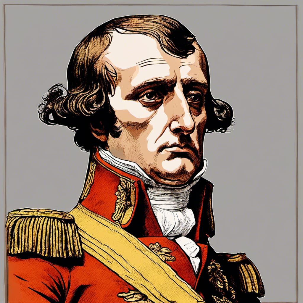 Napoleon: Detailed 8k Concept Art in Film Noir Style