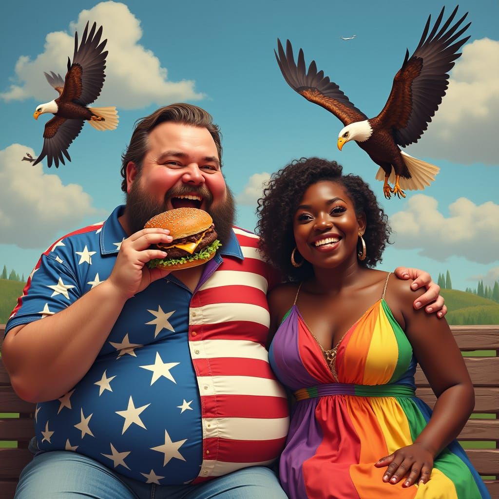 Joyful American Pride and Diversity Celebration