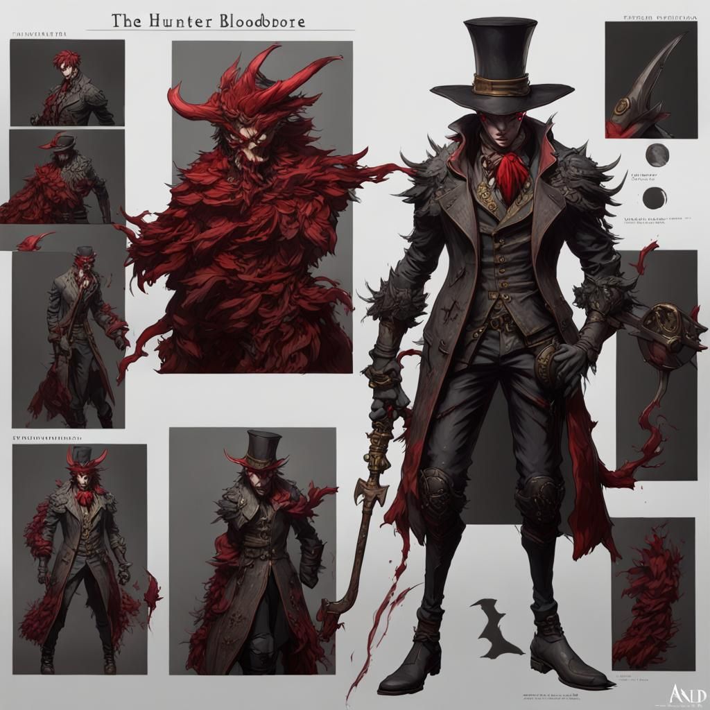 Victorian Rage Warrior Fusion: Bloodborne, Persona, Minotaur
