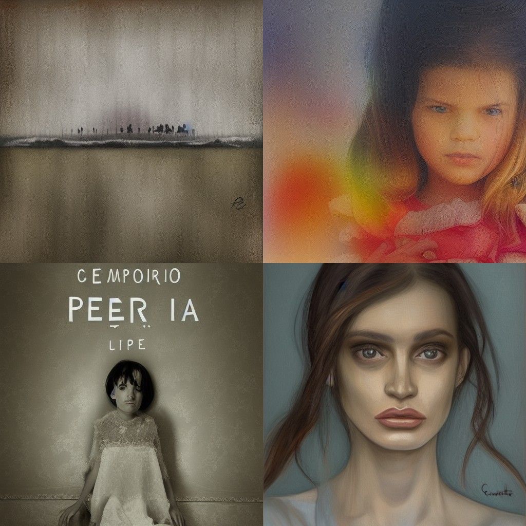 Dramatic Portrait of a Woman