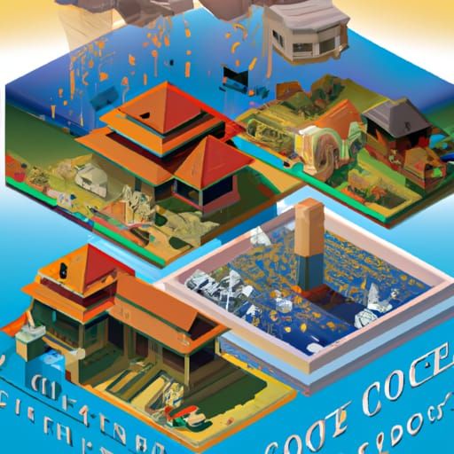 Isometric Climate Change Infographic in Mixed Styles