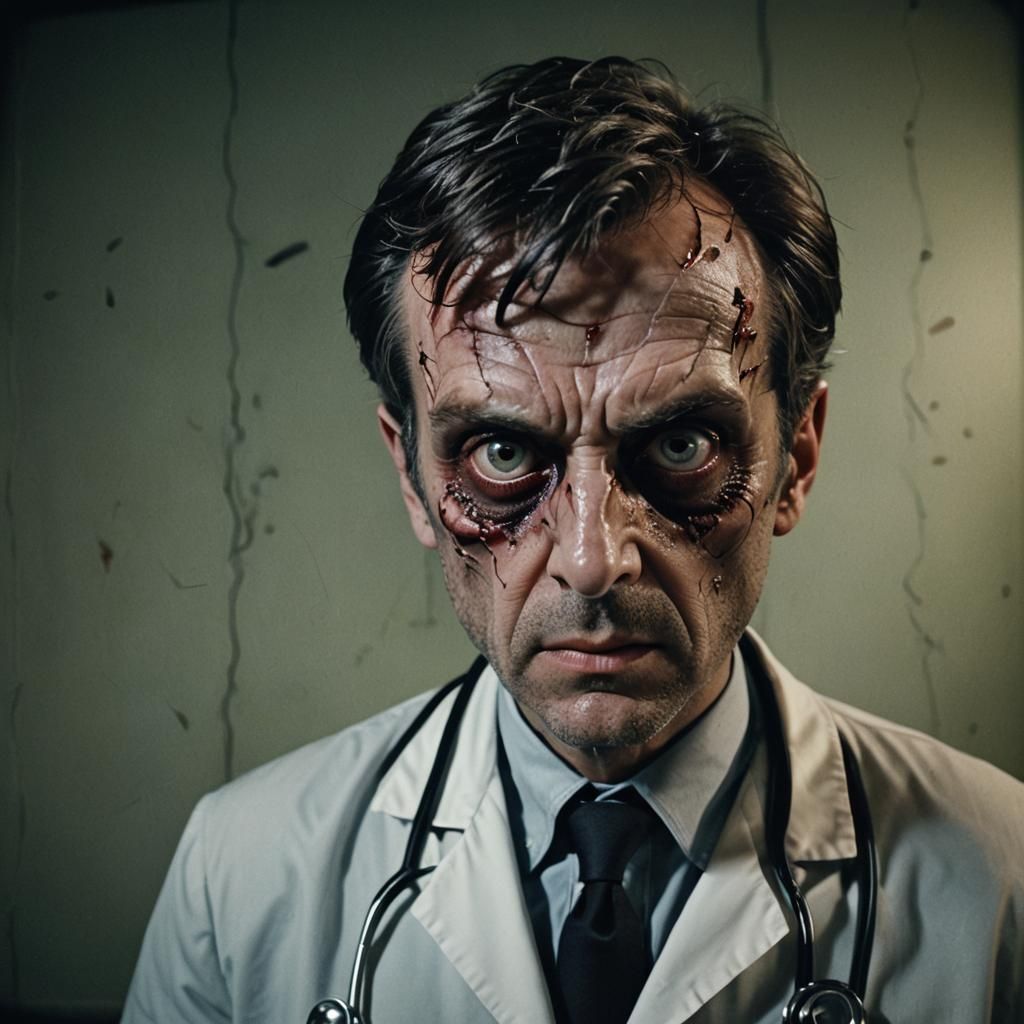 Cinematic Doctor Psycho Film Still