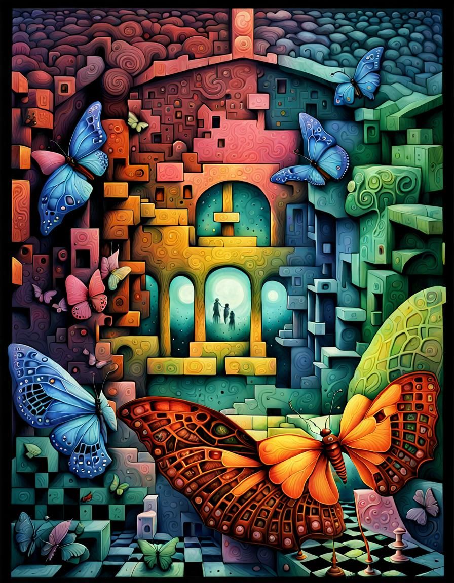 mechanics butterflies build maze checkers and puzzles, DMT a...