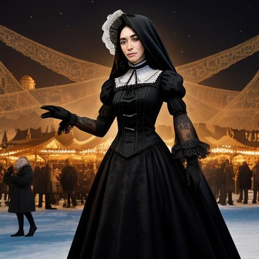 Surreal Mashup: Black Hole, Cathedral, Steampunk Park