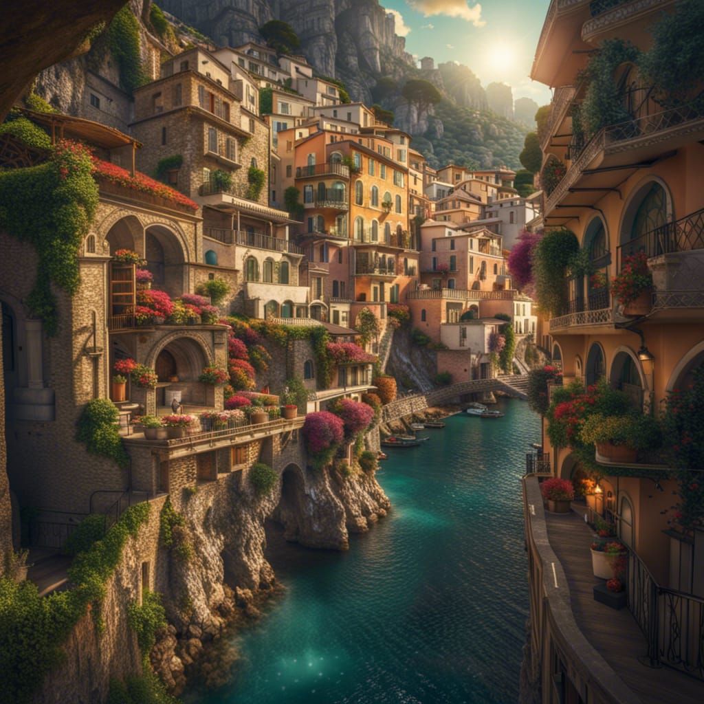 Vibrant Amalfi Coast: A Mediterranean Masterpiece