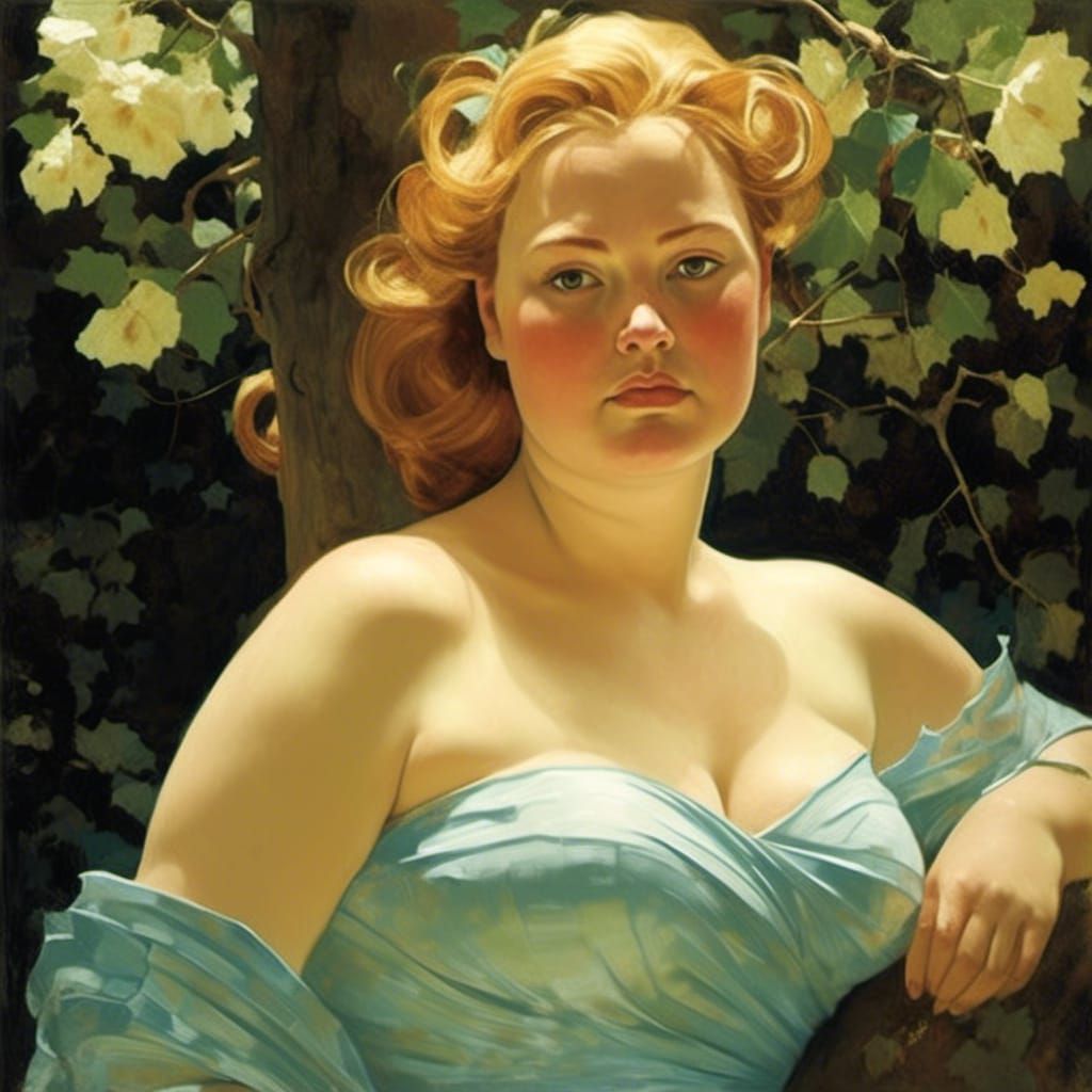 Seductive Horror Self Portrait with a Sense of Desperation