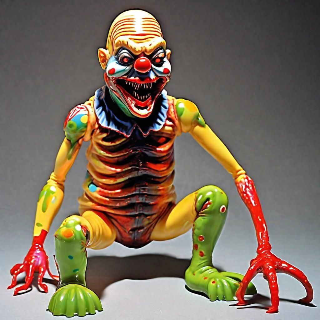 Nightmare Clown Centipede Theme Park Abomination