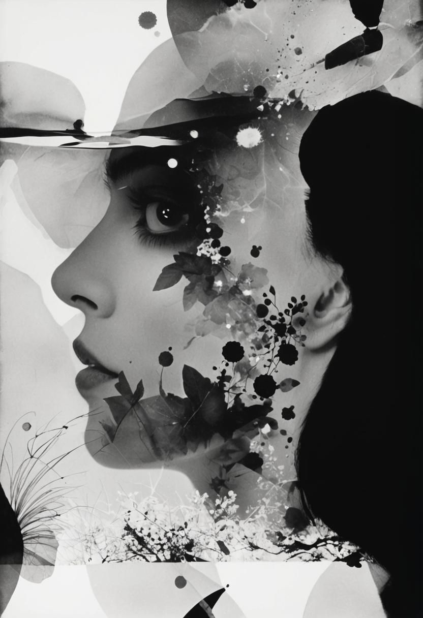 Abstract Photogram Dreamscape