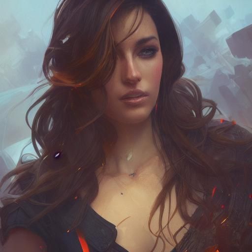 Hyperdetailed Portrait of a Beautiful Woman