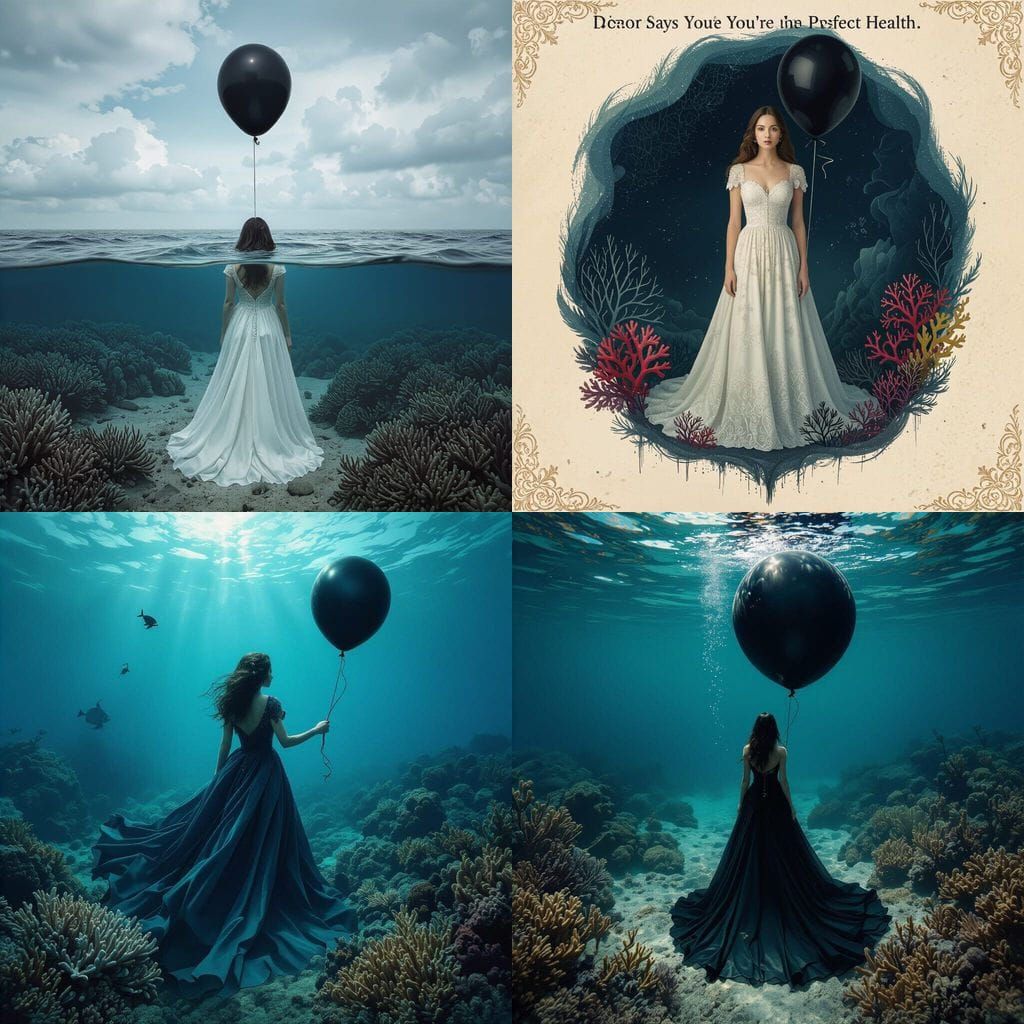 Dark Schizoaffective Episode as Acrylic Painting