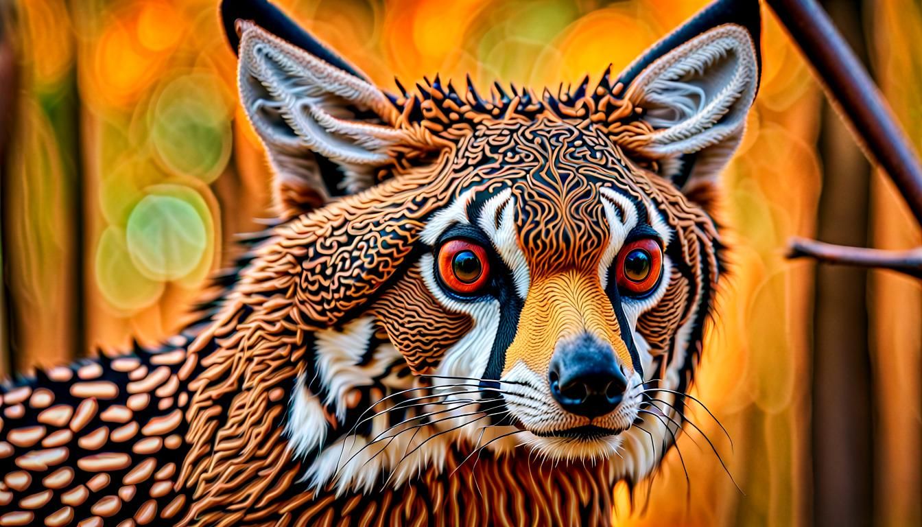 Deepdream Wildlife Photography with Sharp Focus