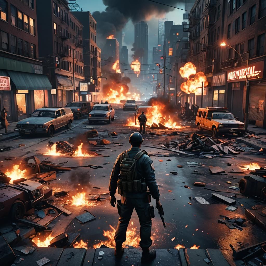 Battlefield Soldier in Grand Theft Auto: 3D Game Art