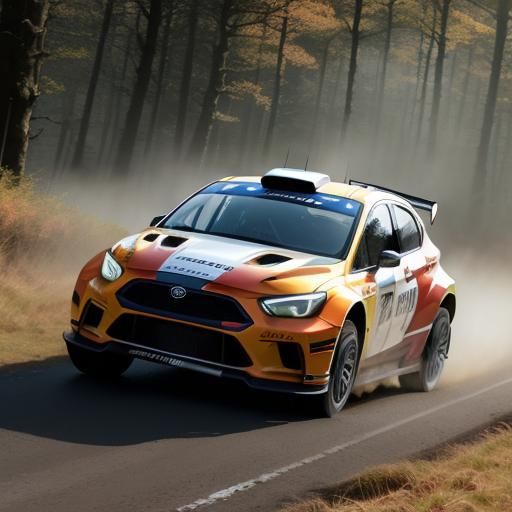 Dunkeld rally car