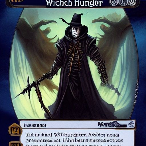 AI Generated Image of a Witchhunter