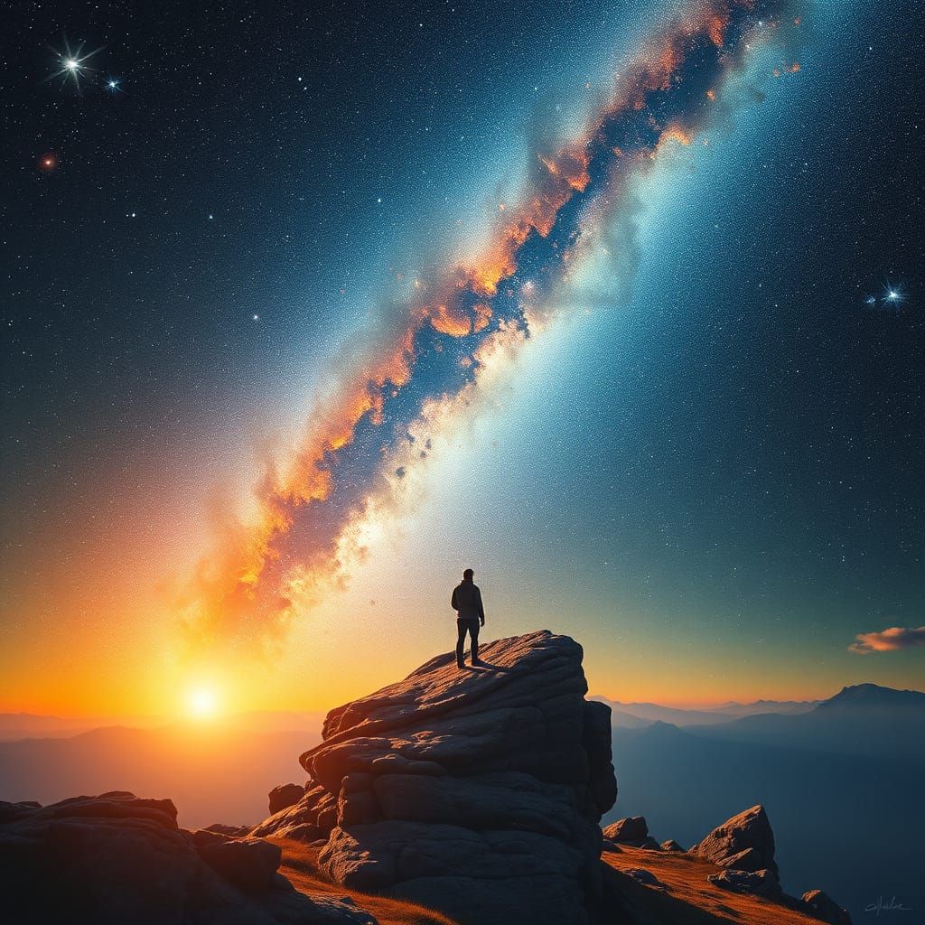 Ethereal Infinity in Vibrant Colors