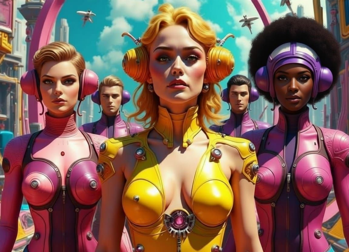 Futuristic World in the Year 2525