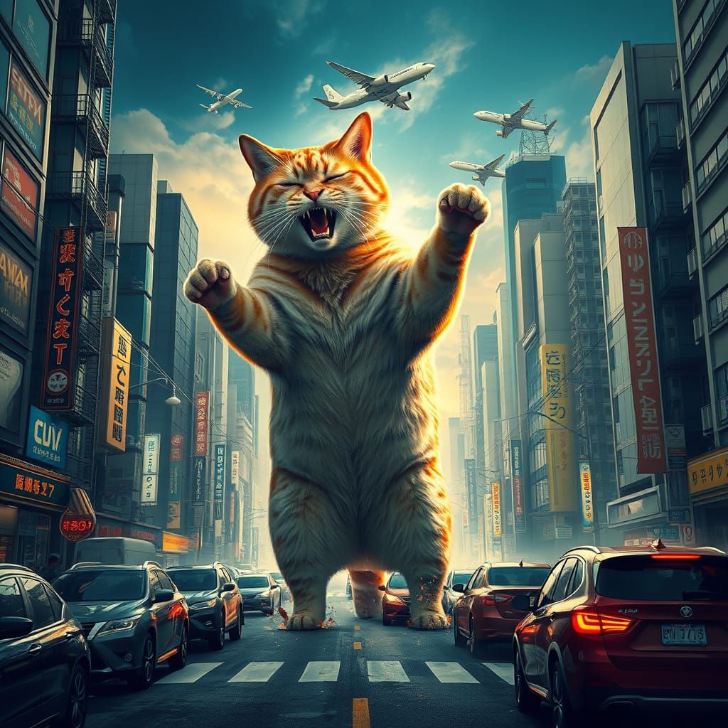 Catzilla: Tokyo in Ruin