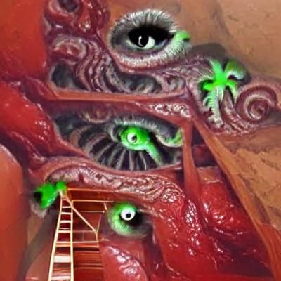 AI-Generated Image from Empty Prompt