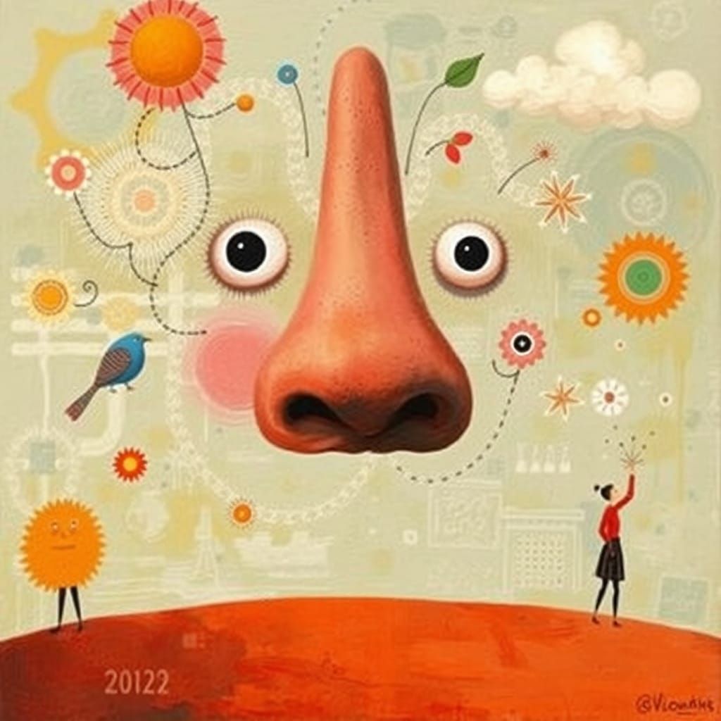 Allergens Annual March: Surreal Whimsical Nose