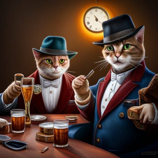 "Whiskers & Whimsy: The Billionaire Cats' Litter Empire