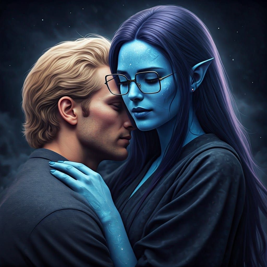 Hyperrealistic Portrait of an Omni Goddess in Elegant Style