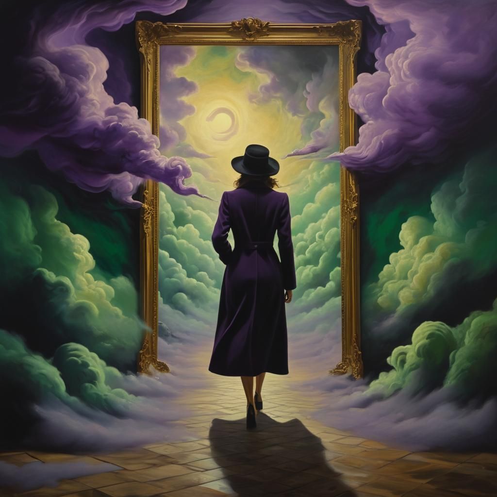 Woman Enters Dreamlike Portal in Stephen King's Dark Surreal...