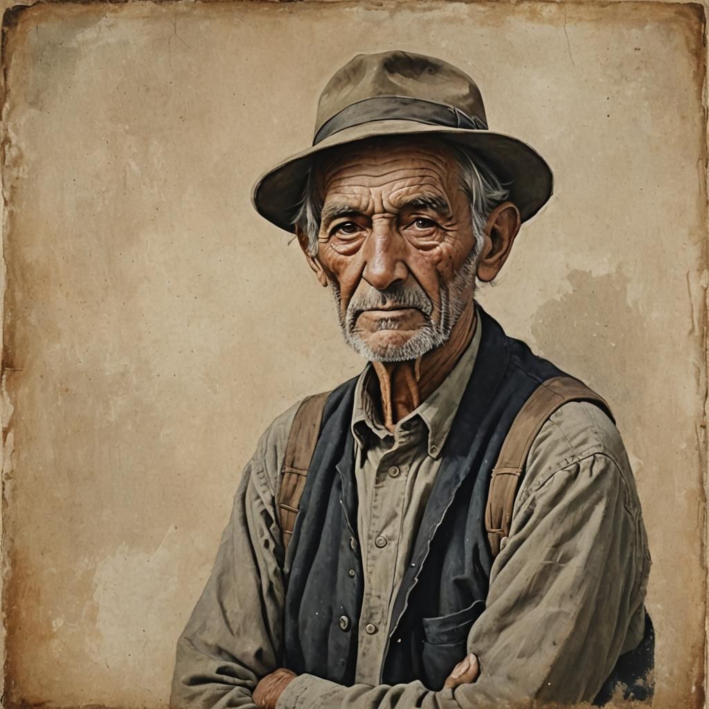 Elderly Wisdom Meets Youthful Energy in a Single Moment