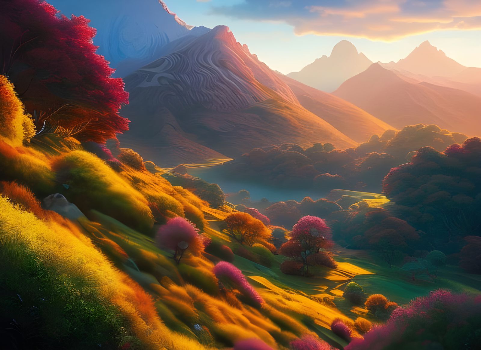 Albania Mountain Landscape