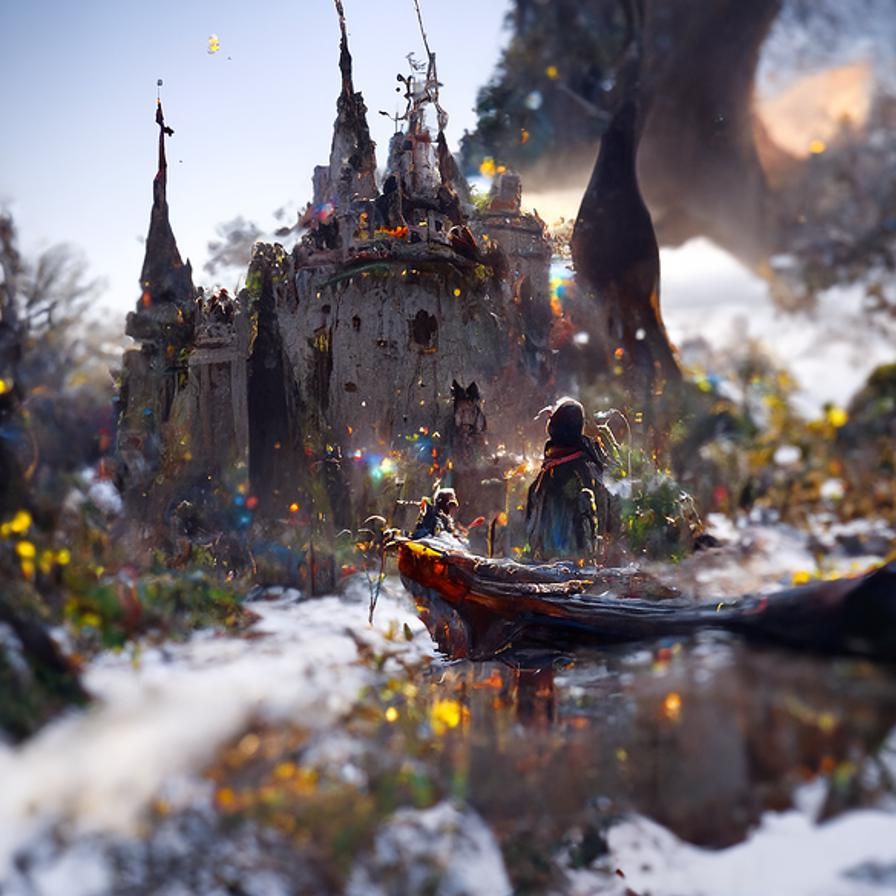 Magical Kingdom Inspired by Hyperrealism