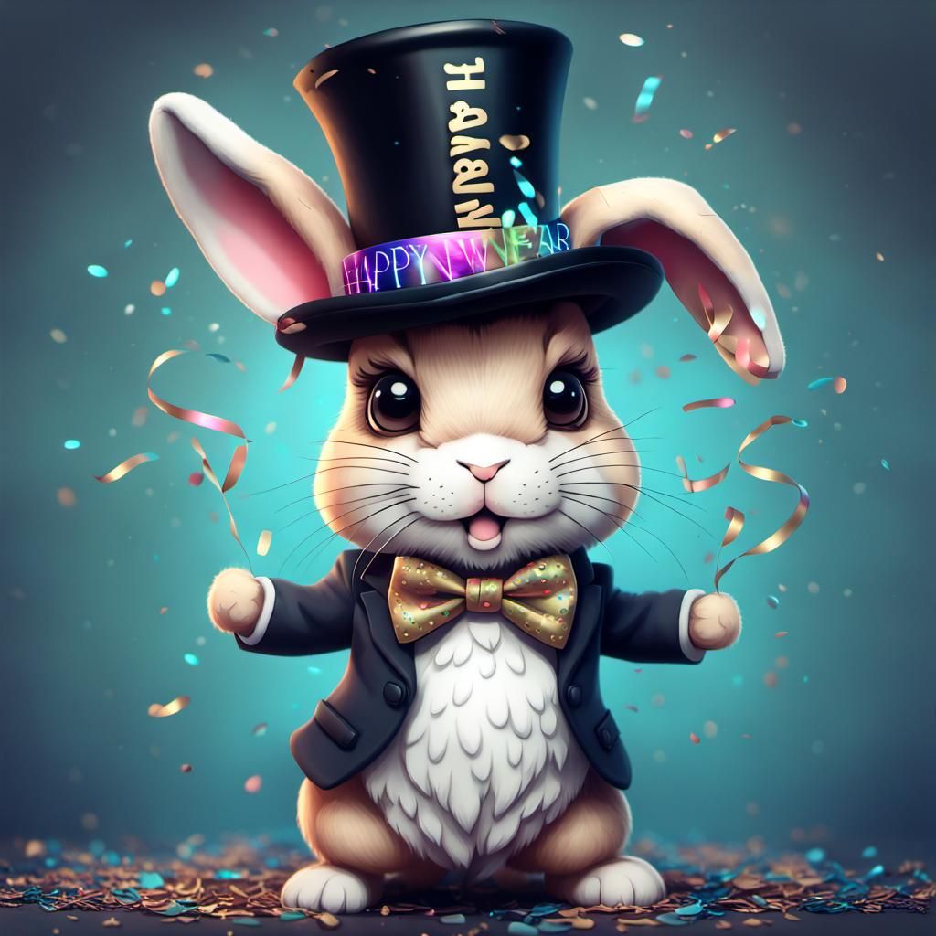 Happy New Year!!! From
The Bunny!!🥳🐰